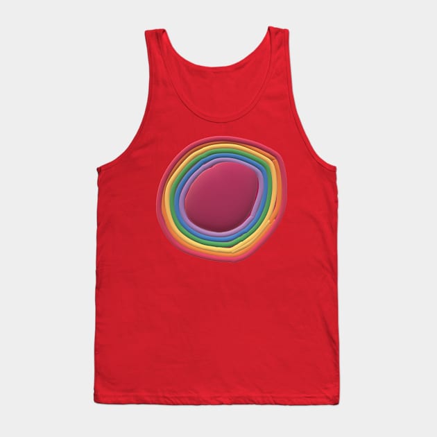 Rainbow Lollipop Tank Top by EunsooLee